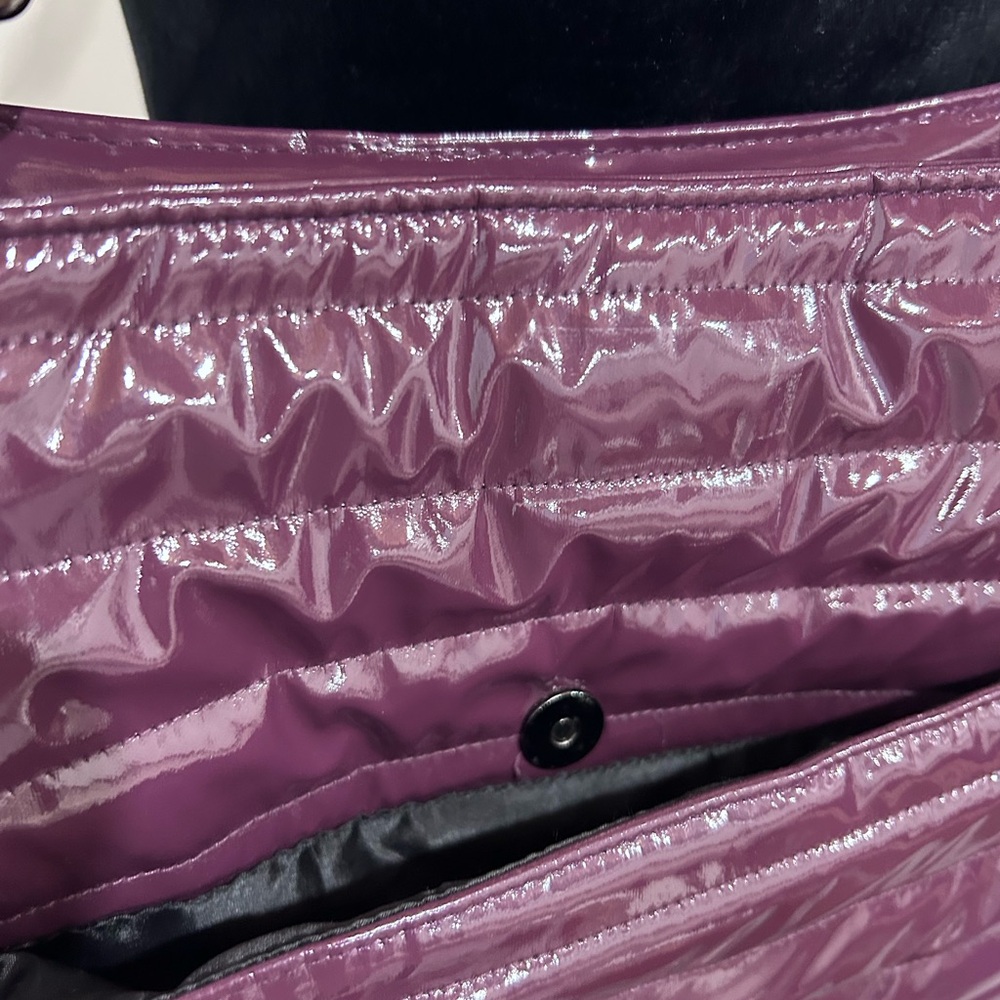 THINK ROYLN Purple Quilted Crossbody Bag - Picture 7 of 9